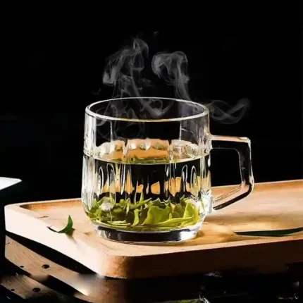 فنجان میلک نیزه  دلی گلس  210 میلی 6 عددی کد TZ4305